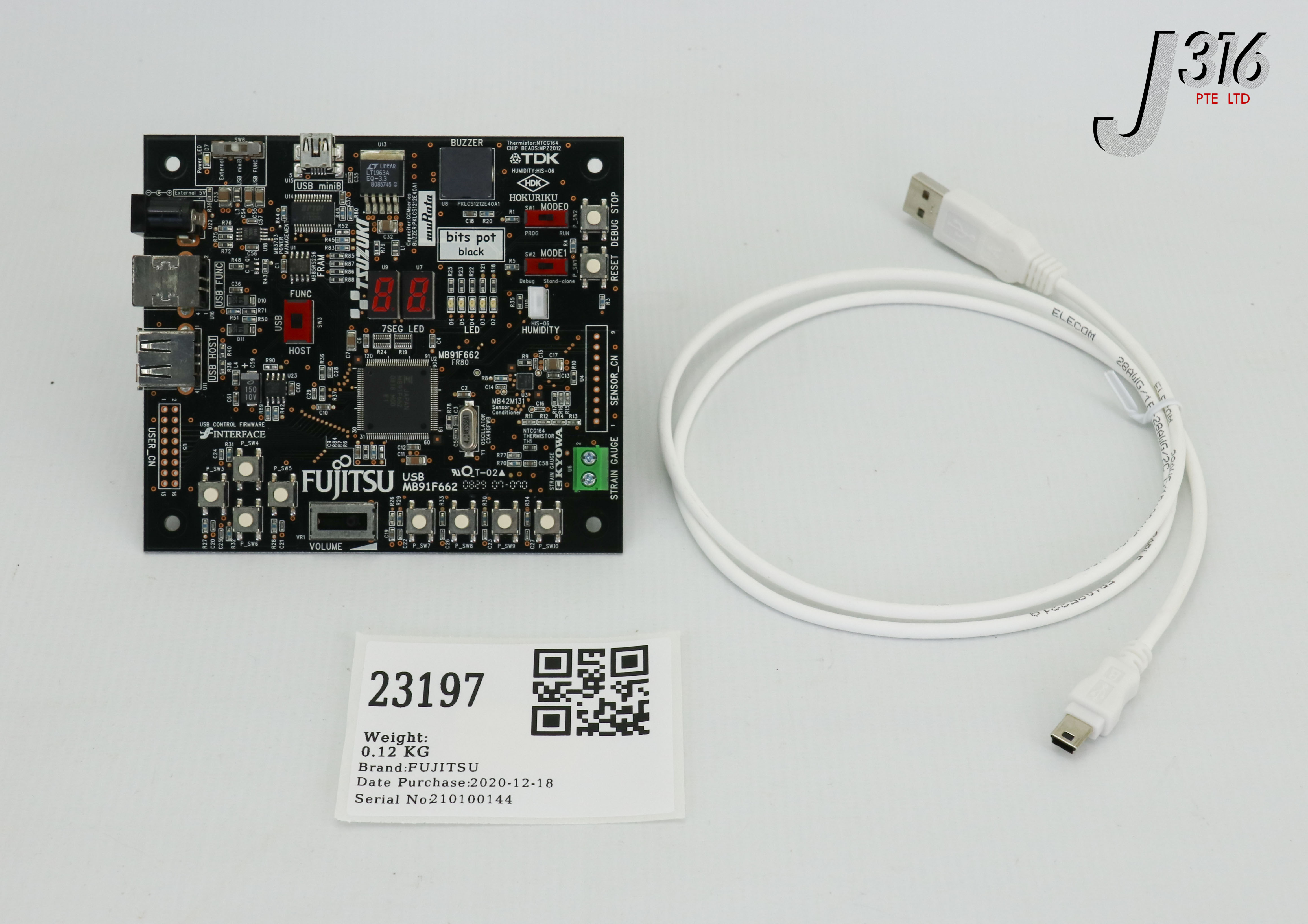 23197 FUJITSU PCB, BITS POT SERIES MICROCOM STARTER KIT USB-100 | eBay